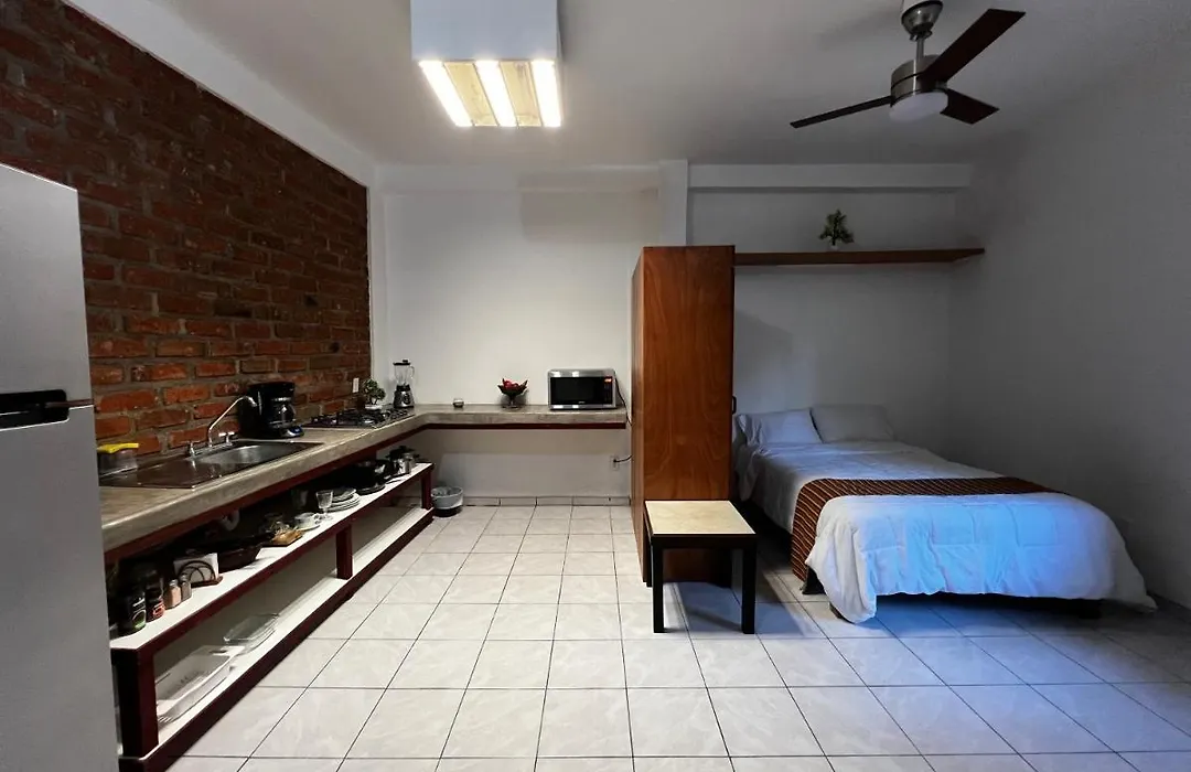 New Studio Apartment With Huge Patio And Ac-1