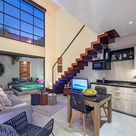 Stylish And Modern Loft 1 Bed With Private Dipping Pool Near The Malecon-3