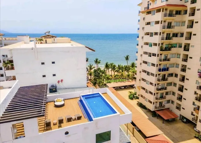 Ocean View Penthouse In P.V. Romantic Zone Puerto Vallarta
