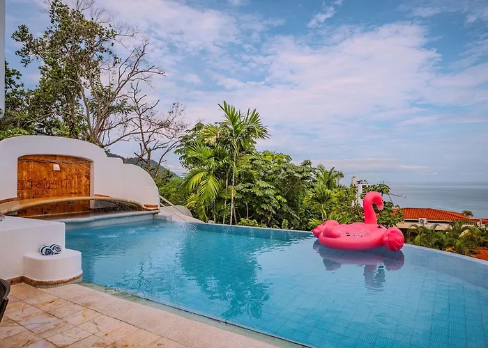 Villa Mozzafiato Private Resort With Full Staff And Heated Pool Puerto Vallarta